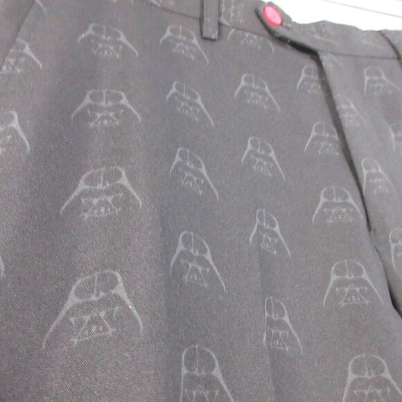 Opposuits Darth Vader Star Wars Pants Men’s 44 Black Slacks Halloween Party 350 - Picture 7 of 11